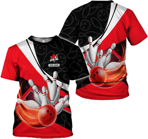 Mostprints Custom 3D Bowling Shirts Personalized for Men and Women - Unique Team Shirt & Gifts for Bowling Lovers