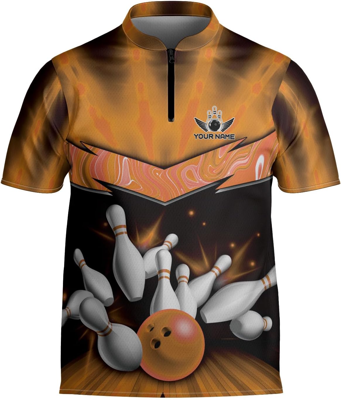 mostprints Personalized Bowling Jersey Gift 3D Custom Bowling Shirts for Team Name Bowl Bowler Shirt Unisex Cool Men Women