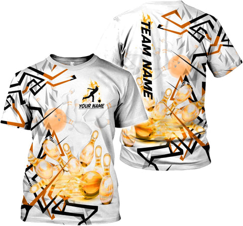 Rivelus Custom 3D Bowling Shirts Personalized for Men and Women - Unique Team Shirt & Gifts for Bowling Lovers