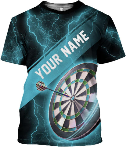 mostprints Personalized Dart Shirts, Darts Shirts for Men, Dart Jerseys for Teams, Dartboard Players Shirt Darts Board Gift