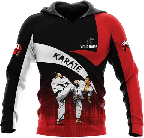 Personalized Karate 3D Tshirt Cool Karate Gift for Boys Girls Karate Lovers T-Shirt Karate Shirts Uniform S-5XL (HD289)
