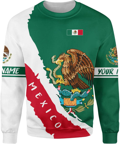 Personalized Name Mexican Shirts for Men, Customized Mexico Shirts for Men, Mexico Shirts for Women Mexico Shirt Eagle Flag