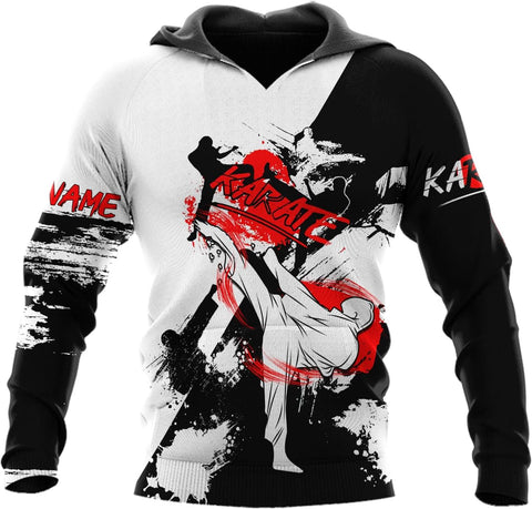 Personalized Karate 3D Tshirt Cool Karate Gift for Boys Girls Karate Lovers T-Shirt Karate Shirts Uniform S-5XL (HD286)