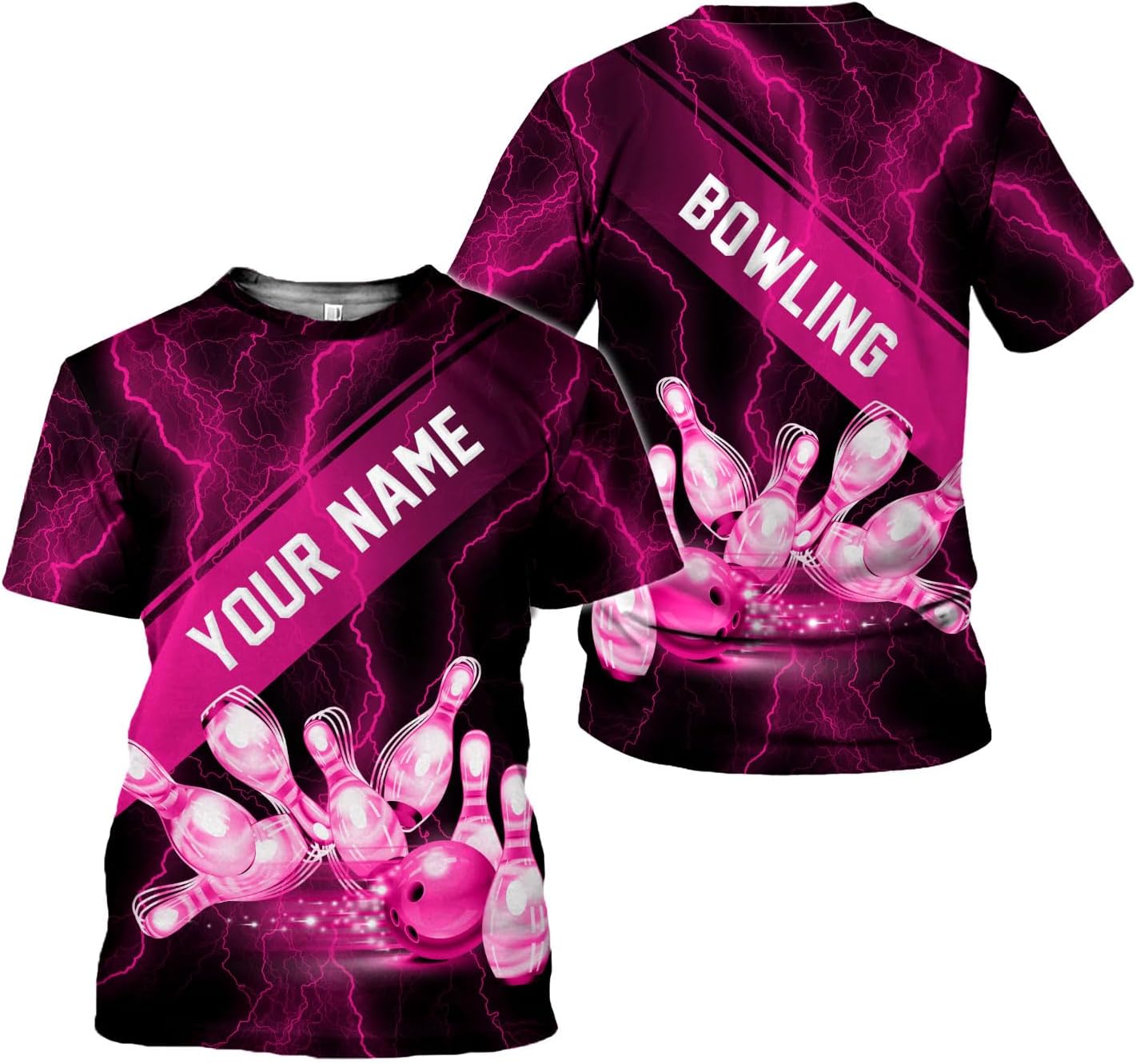 mostprints Personalized Name Bowling Shirts for Men & Women, Bowling Shirts for Team Bowling, Bowling Shirts Gift Unisex