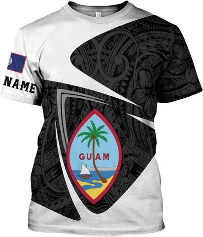 Artparel Personalized Guam Shirts Guahan Pride Shirt Guamanian T-Shirt Guahan Shirts for Men Women Guam Gifts S-5XL