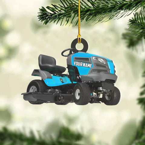 Personalized Lawnmower Ornaments 2024, Landscaper Christmas Ornament Lawnmower Ornament, Lawnmower Christmas Ornament Lawn Mower Ornaments Lawn Mower Riding Ornament Tree Hanging Xmas Gift (LM10)