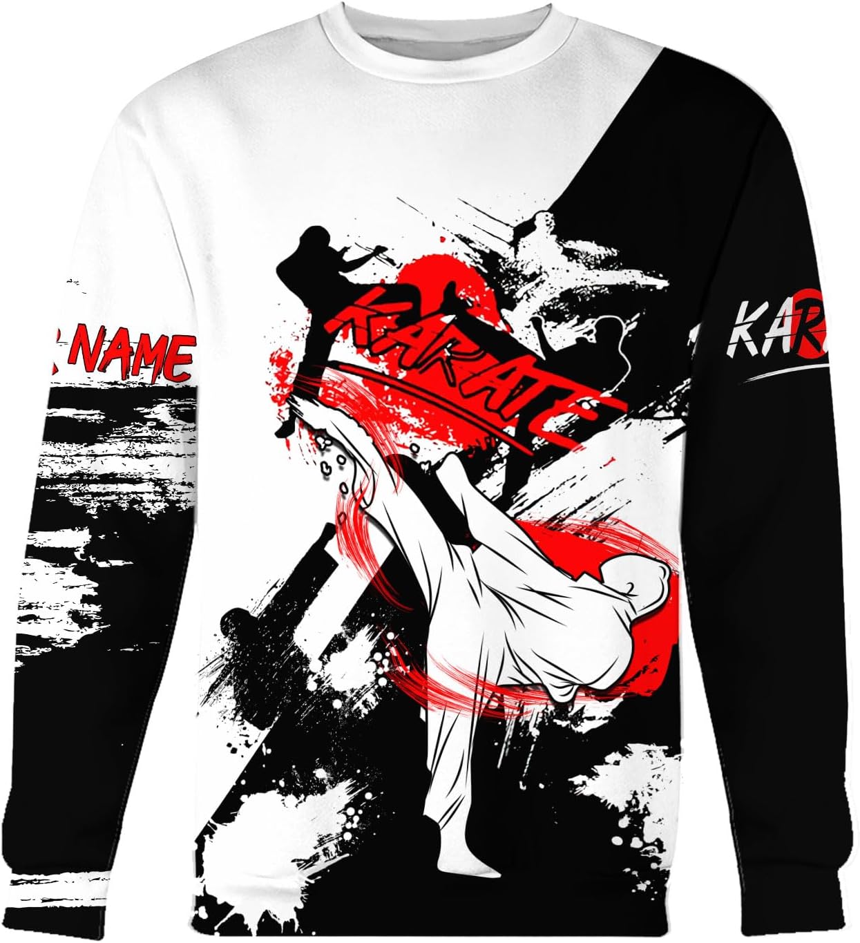 Personalized Karate 3D Tshirt Cool Karate Gift for Boys Girls Karate Lovers T-Shirt Karate Shirts Uniform S-5XL (HD286)