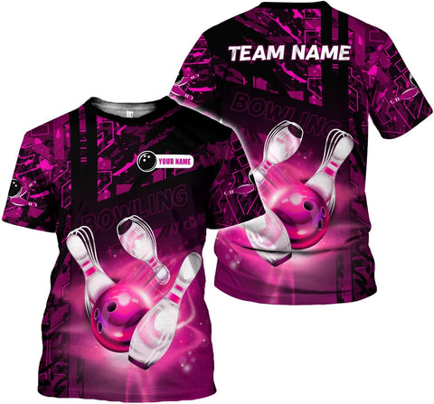 Mostprints Custom 3D Bowling Shirts Personalized for Men and Women - Unique Team Shirt & Gifts for Bowling Lovers