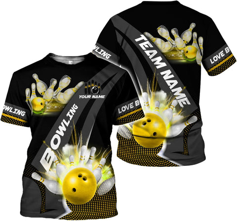Rivelus Custom 3D Bowling Shirts Personalized for Men and Women - Unique Team Shirt & Gifts for Bowling Lovers
