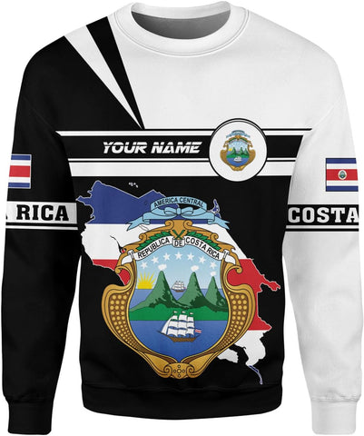 Mostprints Personalized Costa Rica Shirt 3D, Costa Rica Tshirt, Costa Rica Shirts for Men Women, Costa Rican Pride Flag