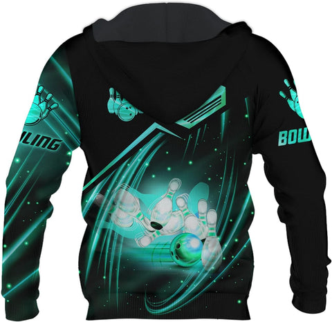 Intenprints Personalized Bowling Shirt Custom Bowling Shirts Bowling Gift Bowling Shirts for Women & Men Bowling Shirt Team