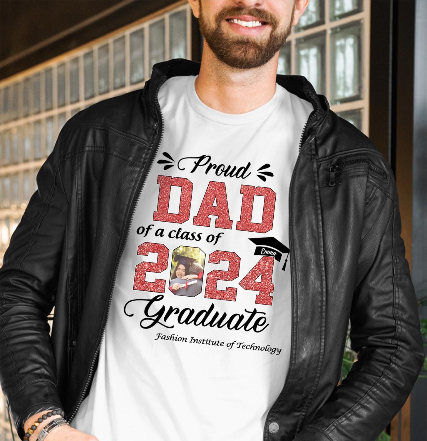 Personalized Graduation 2024 Shirt Proud Family of A Class of 2024 Graduate Class of 2024 Senior Class of 2024 Class of 2024