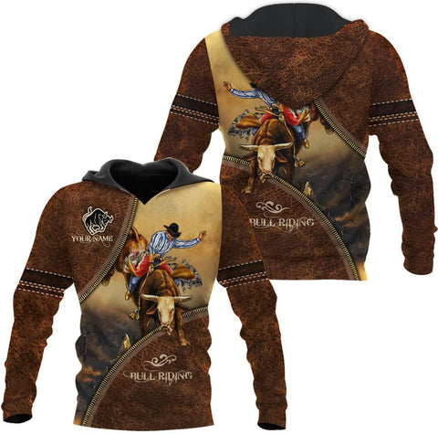 Personalized Name Bull Riding 3D Sudadera De Mexico Hombre Unisex Hoodie, T Shirt, Zip Up Hoodie, Sweatshirt For Men Women AD70 Multicolor