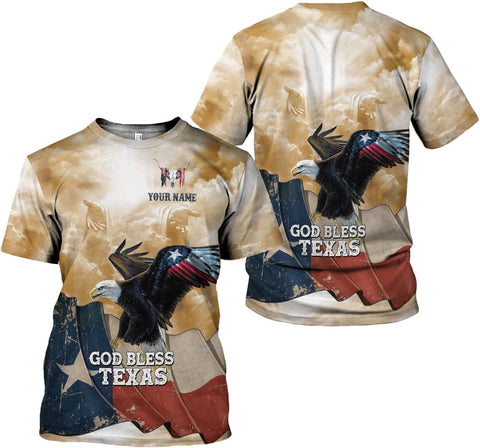 HomeDesign Personalized Name Texas Flag and Map Dont Mess with Texas Shirts 3D Unisex Shirt for Men Women Adult Size S-5XL