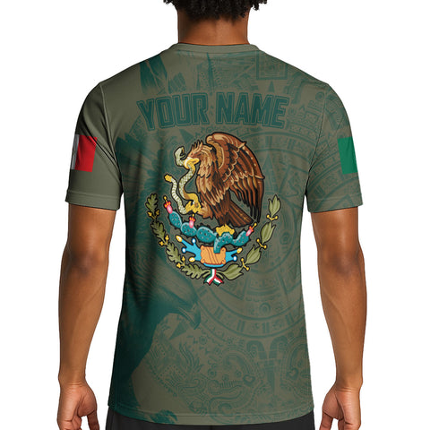 Personalized Name Mexican Soccer Jersey, Men's Quick Dry Soccer Jersey, Football Jersey Uniforms for Team