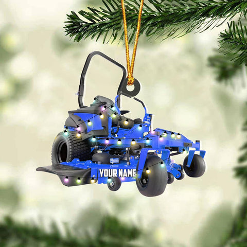 Personalized Lawnmower Ornaments 2024, Landscaper Christmas Ornament Lawnmower Ornament, Lawnmower Christmas Ornament Lawn Mower Ornaments Lawn Mower Riding Ornament Tree Hanging Xmas Gift (LM11)