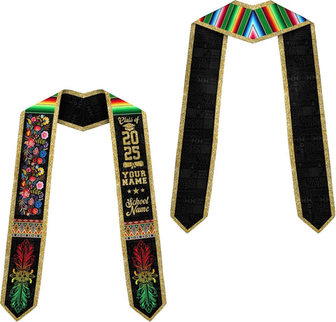 African American Graduation Sash, Graduation Stole Customize, African Graduation Sash, Graduation Stole Class of 2025