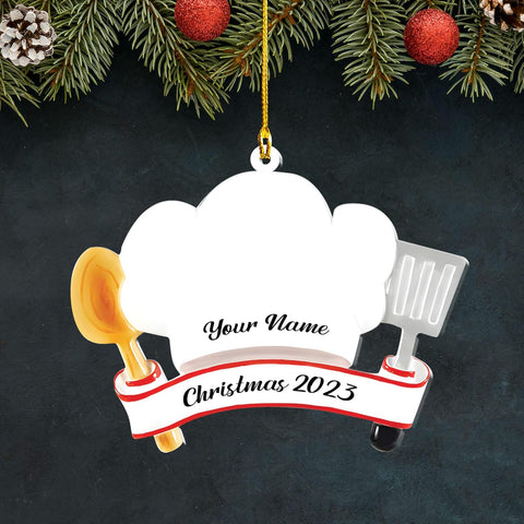 Personalized Baking Mixer Ornament, Baker Ornament for Christmas 2023, Baking Ornaments for Christmas Tree, Chef Christmas Ornament Tree Hanging Ornament Pine Decorations (Baker 12)