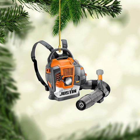 Royal Fight Custom Leaf Blower Christmas Ornament 2024 Leaf Blowers Ornament for Christmas Tree Decor Hanging Leaf Blower Ornament Lover Gift Xmas Leaf Blowers Gift Xmas (OLB20)
