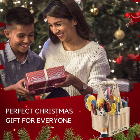 Artparel Personalized Electrician Ornament, Electrician Tool Bag Outfit Christmas Ornament, Electrician Gift Christmas Ornament, Gifts for Electrician Lovers, Electrician Outfit Christmas Ornament