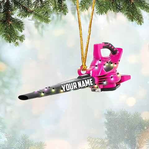 Personalized Leaf Blower Ornament 2024 Leaf Blower Christmas Ornament, Leaf Blowers Ornament Christmas, 2024 Leaf Blowers Ornament for Christmas Tree Decor Hanging Leaf Blowers Gift Xmas (LB3)