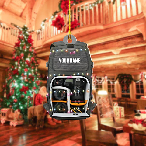 Royal Fight Personalized Camera Ornament Camera Xmas Ornament Gift 2023 Photography Christmas Ornaments ift for New Photographer Ornament Camera Gifts Camera Lover Gifts (Camera 9)