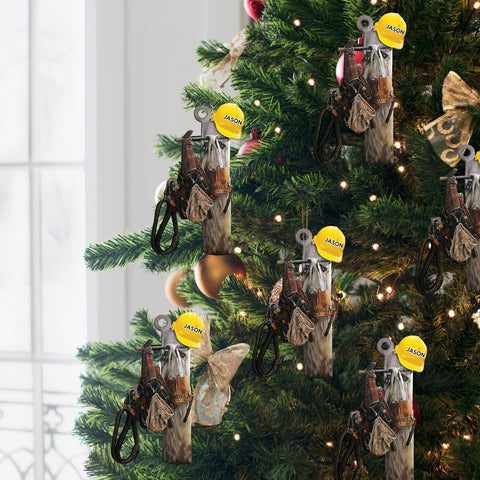 Personalized Lineman Ornaments Lineman Gifts Linemen Ornaments Linemen Gifts Custom Name Lineman Christmas Ornaments Custom Lineman Tool Set Flat Christmas Ornament, Lineman Lover Fan (1, LM2)