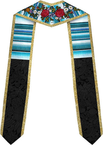 Pretyprints Honduran Graduation Sash, Custom Honduran American Flag Graduation Sash 2025, Honduras Graduation Stole