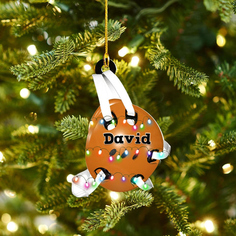 Personalized Wrestling Ornaments, Wrestling Christmas Ornament 2024, Boys Girls Wrestling Gifts Wrestler Christmas Ornaments, Wrestling Coach Gift for Wrestling Player Wrestling Helmet Ornament (W4)