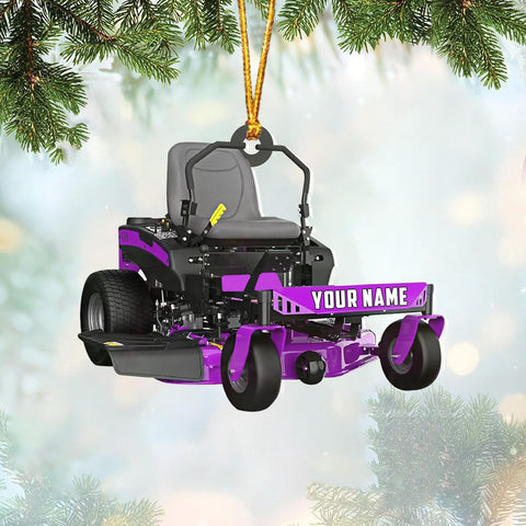 Personalized Lawnmower Ornaments 2024, Landscaper Christmas Ornament Lawnmower Ornament, Lawnmower Christmas Ornament Lawn Mower Ornaments Lawn Mower Riding Ornament Tree Hanging Xmas Gift (LM8)