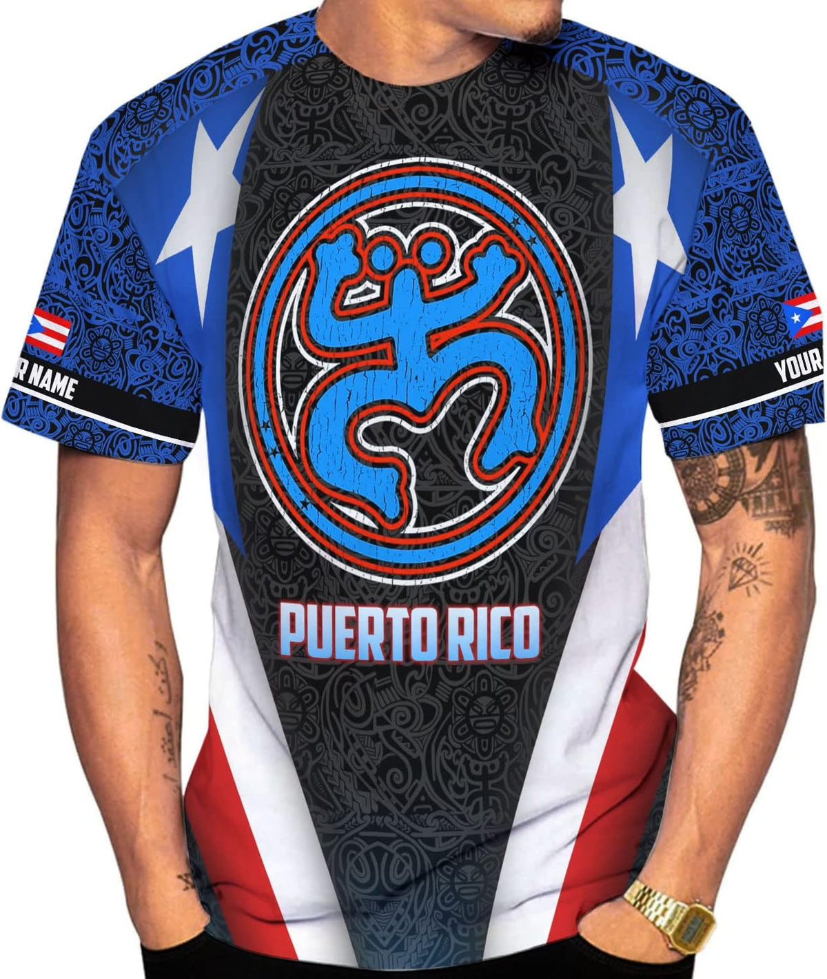 Mostefy Personalized Name Puerto Rico Shirt, Customized Puerto Rico Shirt for Men and Women, Sweatshirt, Hoodie, Zip Hoodie