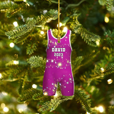 Personalized Wrestling Ornaments, Wrestling Christmas Ornament 2024, Boys Girls Wrestling Gifts Wrestler Christmas Ornaments, Wrestling Coach Gift for Wrestling Player Wrestling Helmet Ornament (W11)