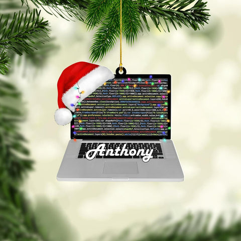 Personalized Computer Ornament, Pc Computer Christmas Ornament Gaming Ornaments Gaming Chair Ornament Headphone Ornament Computer monitor Ornaments Gaming Computer Ornaments Xmas Gifts Boy Girl (PC20)