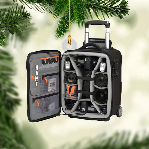 Royal Fight Personalized Camera Ornament Camera Xmas Ornament Gift 2023 Photography Christmas Ornaments ift for New Photographer Ornament Camera Gifts Camera Lover Gifts (Camera 8)