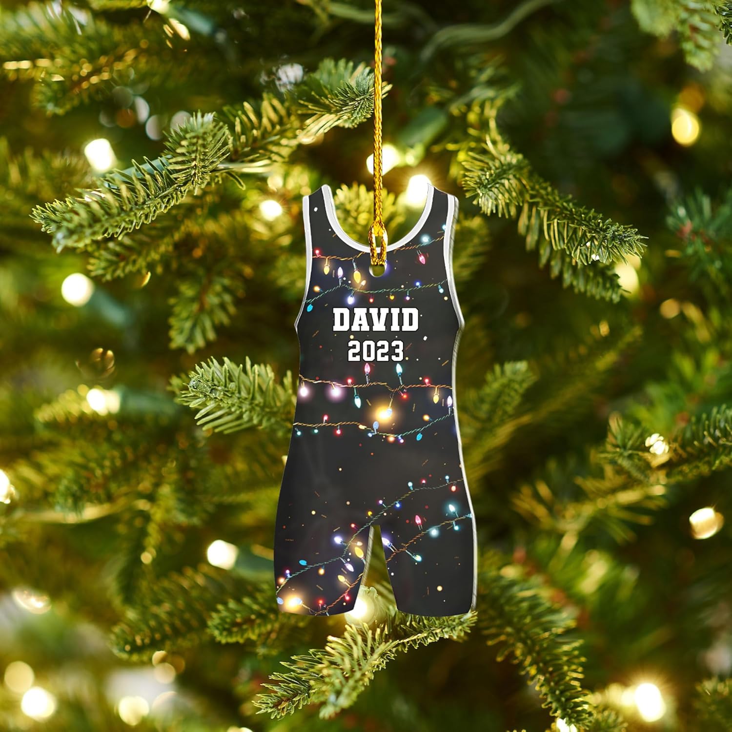 Personalized Wrestling Ornaments, Wrestling Christmas Ornament 2024, Boys Girls Wrestling Gifts Wrestler Christmas Ornaments, Wrestling Coach Gift for Wrestling Player Wrestling Helmet Ornament (W11)