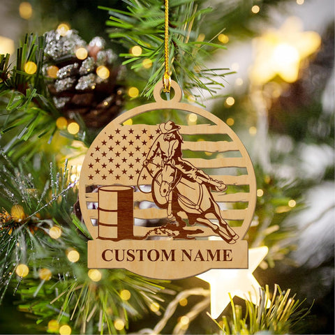 MAPrints Personalized Cowboy Ornament, Horse Ornament 2024, Cowboy Christmas Ornaments, Boy on Horse, Western Cowgirl Ornaments, Cowboy Boots and Hat Christmas Ornament (CB 6)
