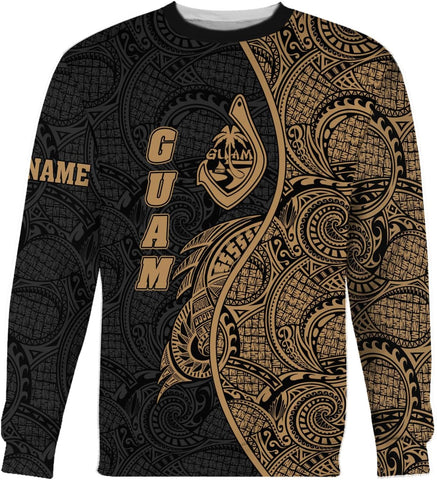 Vybonz Personalized Guam Hoodie - Guahan Pride Zip Hoodie for Men & Women