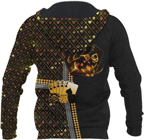 Royal Fight Personalized Poker Shirt 3D Funny Poker Shirt for Men Casino Poker Shirt Gifts Men Women Funny Poker Gift