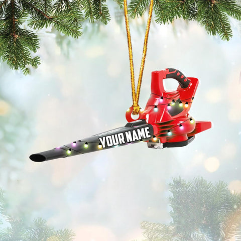 Personalized Leaf Blower Ornament 2024 Leaf Blower Christmas Ornament, Leaf Blowers Ornament Christmas, 2024 Leaf Blowers Ornament for Christmas Tree Decor Hanging Leaf Blowers Gift Xmas (LB3)