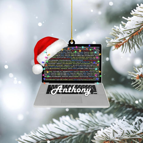 Personalized Computer Ornament, Pc Computer Christmas Ornament Gaming Ornaments Gaming Chair Ornament Headphone Ornament Computer monitor Ornaments Gaming Computer Ornaments Xmas Gifts Boy Girl (PC20)