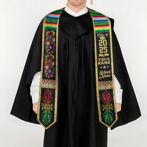 African American Graduation Sash, Graduation Stole Customize, African Graduation Sash, Graduation Stole Class of 2025