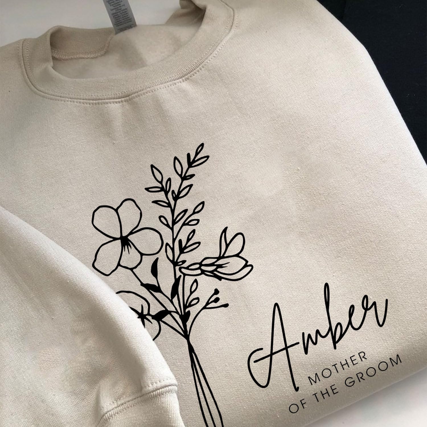 Personalized Mother of The Bride Shirt, Mother of The Groom Shirt, Mother of The Bride Sweatshirt for Women, Bride Mom