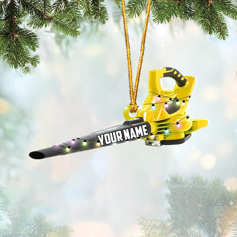 Personalized Leaf Blower Ornament 2024 Leaf Blower Christmas Ornament, Leaf Blowers Ornament Christmas, 2024 Leaf Blowers Ornament for Christmas Tree Decor Hanging Leaf Blowers Gift Xmas (LB3)