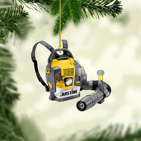 Royal Fight Custom Leaf Blower Christmas Ornament 2024 Leaf Blowers Ornament for Christmas Tree Decor Hanging Leaf Blower Ornament Lover Gift Xmas Leaf Blowers Gift Xmas (OLB20)