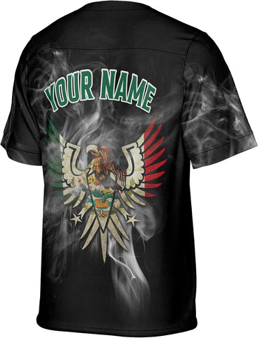 Artparel Custom Mexico Soccer Jersey Mexican Flag Jerseys Sports Shirt Mexico Soccer Shirts for Men Mexico Eagle Flag Jersey