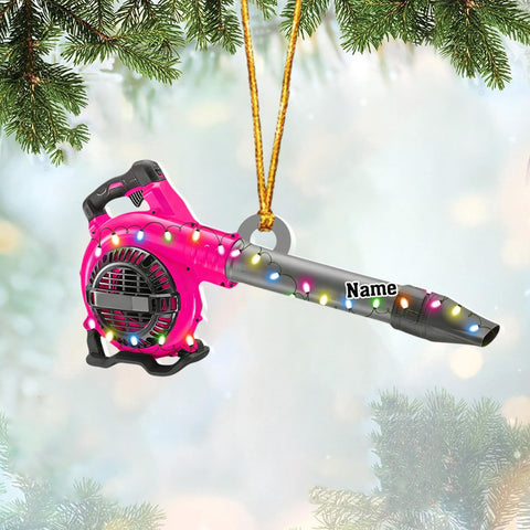 Personalized Leaf Blower Ornament 2024 Leaf Blower Christmas Ornament, Leaf Blowers Ornament Christmas, 2024 Leaf Blowers Ornament for Christmas Tree Decor Hanging Leaf Blowers Gift Xmas (LB12)