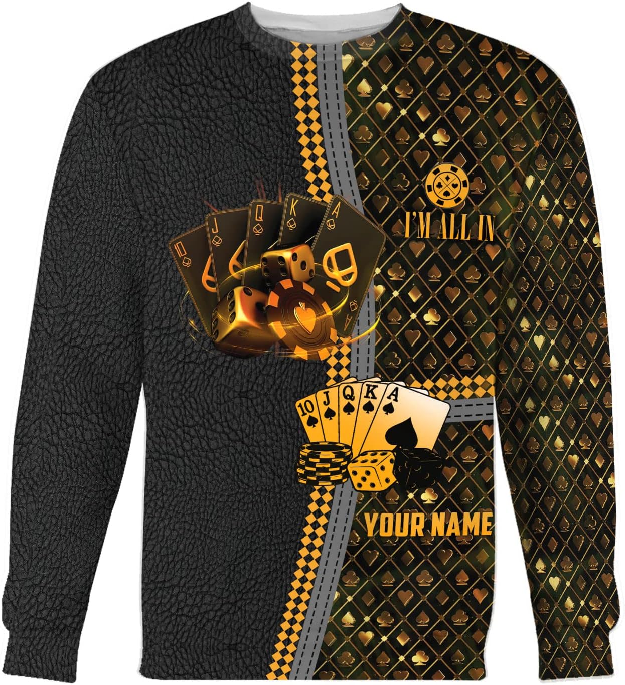 Royal Fight Personalized Poker Shirt 3D Funny Poker Shirt for Men Casino Poker Shirt Gifts Men Women Funny Poker Gift