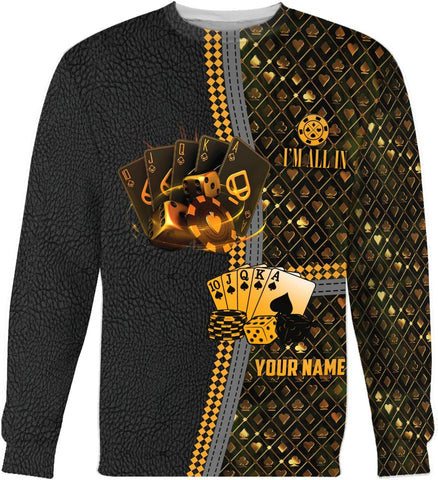 Royal Fight Personalized Poker Shirt 3D Funny Poker Shirt for Men Casino Poker Shirt Gifts Men Women Funny Poker Gift