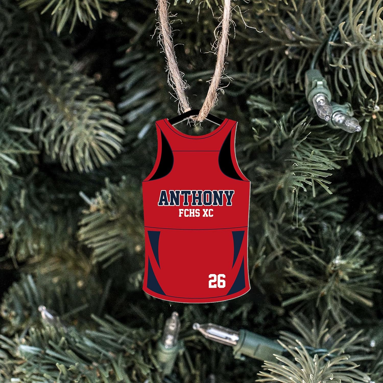 Artparel Custom Runner Ornament 2024 Track and Field Ornament Custom Marathon Ornament Running Christmas Ornament Gift for Runner Running Man Running Lovers Running Ornaments for Xmas (RN6)