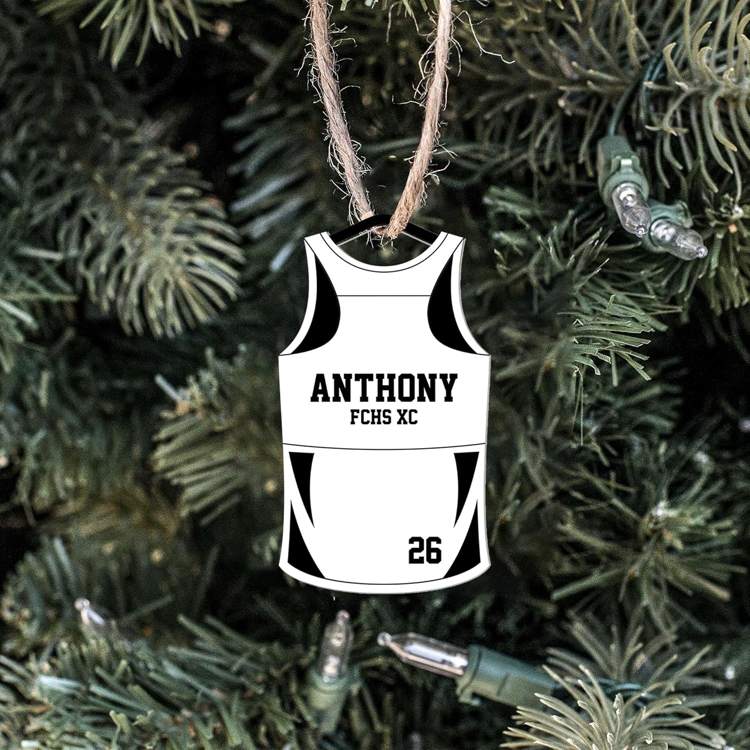 Artparel Custom Runner Ornament 2024 Track and Field Ornament Custom Marathon Ornament Running Christmas Ornament Gift for Runner Running Man Running Lovers Running Ornaments for Xmas (RN6)